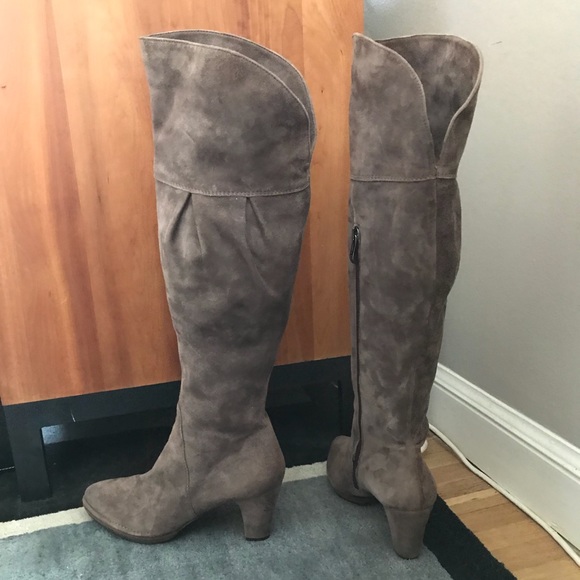 9xHP! GORGEOUS sexy suede OTK boots! Like-new! - Picture 5 of 5